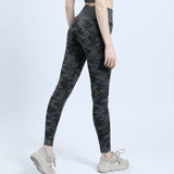 Women Camouflage Seamless Leggings - Virtual Blue Store