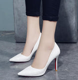 10CM Women White Girl Pumps - Virtual Blue Store