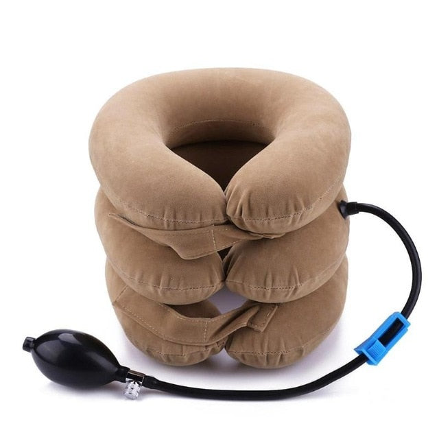 U Neck Air Inflatable Pillow - Virtual Blue Store