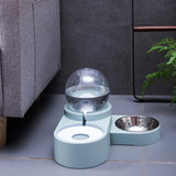 1.8L Bubble Single Pet Bowls - Virtual Blue Store