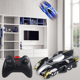 Wall Climbing Car 2 Modes Trick Racing Remote Control Car Stunt RC Car Wltoys Anti Gravity - Virtual Blue Store