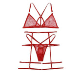 Black Harness Polka Dot Garter - Virtual Blue Store