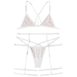 Black Harness Polka Dot Garter - Virtual Blue Store