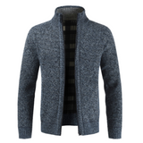 Men's Slim Fit Stand Collar Jacket - Virtual Blue Store