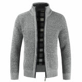 Men's Slim Fit Stand Collar Jacket - Virtual Blue Store
