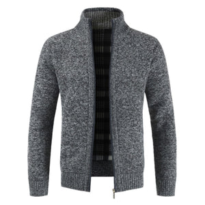 Men's Slim Fit Stand Collar Jacket - Virtual Blue Store
