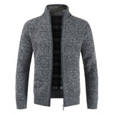 Men's Slim Fit Stand Collar Jacket - Virtual Blue Store