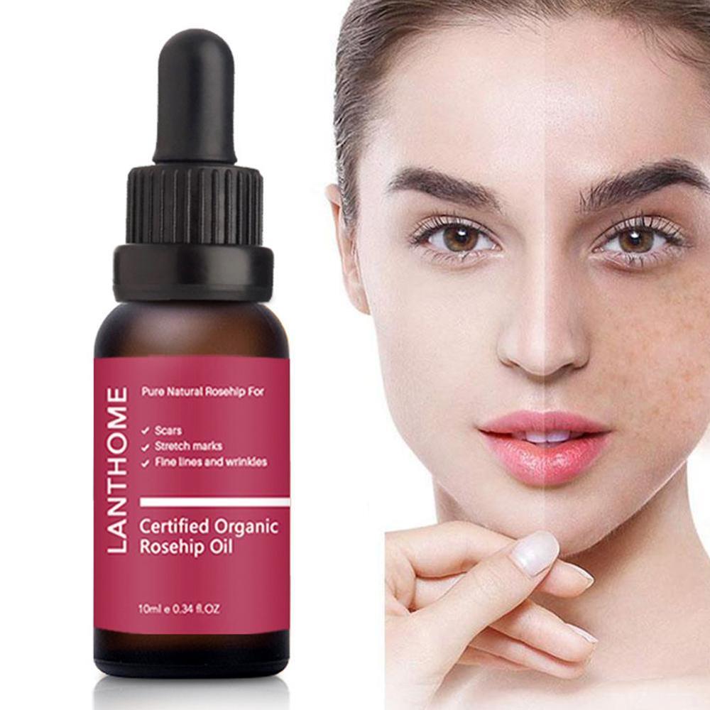 Pure Organic Rosehip Oil Antioxidantfor Scars Fine Lines Wrinkles Stretch Marks Improve Skin Elasticity Firmness - Virtual Blue Store