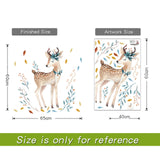 Bedroom Decor Deer Wall Stickers - Virtual Blue Store