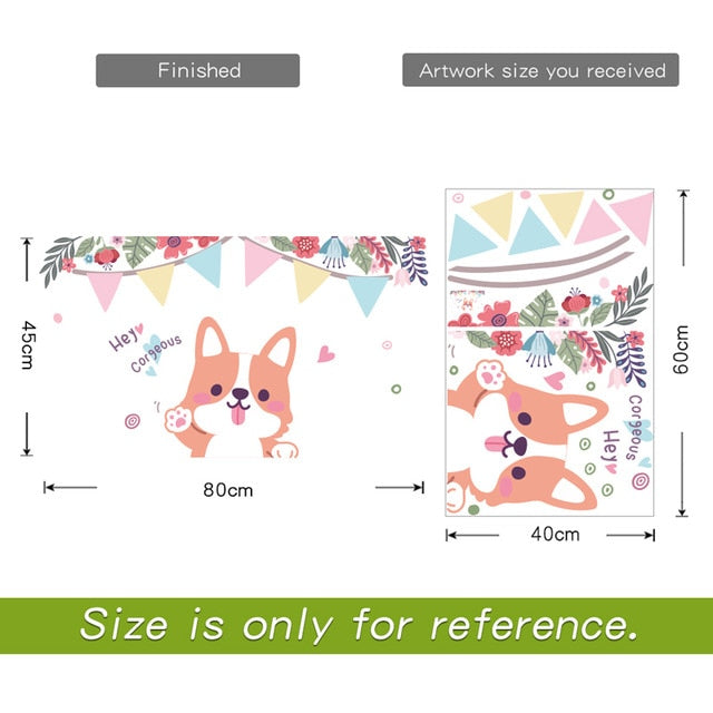 Bedroom Decor Deer Wall Stickers - Virtual Blue Store