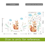 Bedroom Decor Deer Wall Stickers - Virtual Blue Store