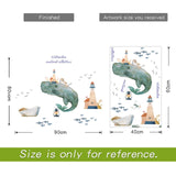 Bedroom Decor Deer Wall Stickers - Virtual Blue Store