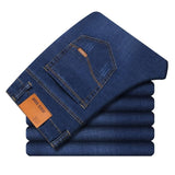 Men Classic Soft Black Jeans - Virtual Blue Store