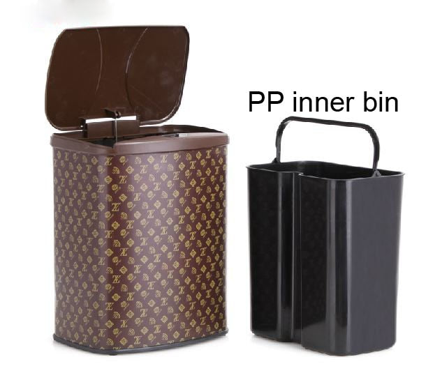 6 Liter  Office Sensor Dustbin Automatic Big Capacity Dustbin  Trash Can Garbage Bin Waste bins  Ashcan Ash-bin - Virtual Blue Store