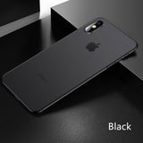 0.26mm Ultra Thin Original PP Case On The For iphone X XR XS Max Full Cover For iphone 6 6s 7 8 PLus Matte Shockproof Slim Case - Virtual Blue Store