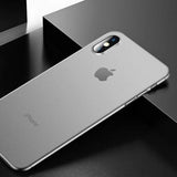 0.26mm Ultra Thin Original PP Case On The For iphone X XR XS Max Full Cover For iphone 6 6s 7 8 PLus Matte Shockproof Slim Case - Virtual Blue Store