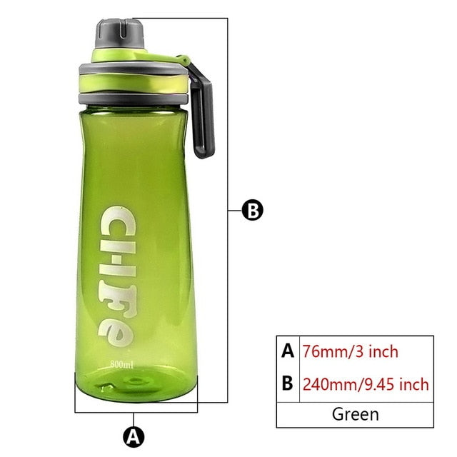 800Ml Plastic Nutrition Shaker Bottle - Virtual Blue Store