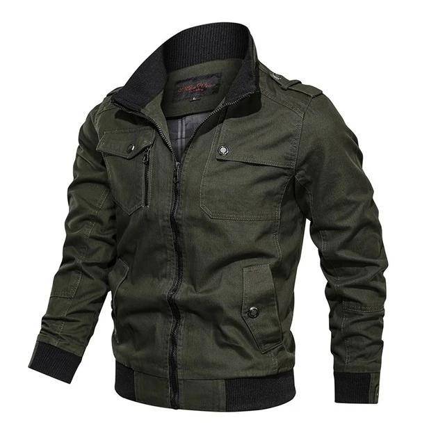 Men Spring Autumn Cotton Jackets - Virtual Blue Store