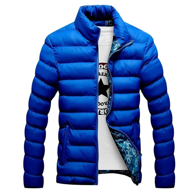 Men Warm Outwear Casual Jacket - Virtual Blue Store