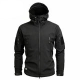 Men's Military Camouflage Fleece Jacket - Virtual Blue Store