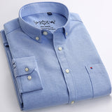 Men's Long Sleeve Solid Dress Shirt - Virtual Blue Store