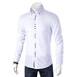 Casual Men Long Sleeve Shirt