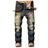 Denim Hole Ripped Jeans for Men - Virtual Blue Store