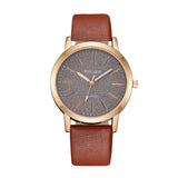 Leather Quartz Women's Watch - Virtual Blue Store