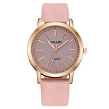 Leather Quartz Women's Watch - Virtual Blue Store