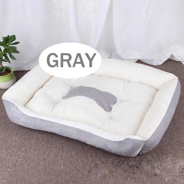 Washable Cotton Kennel Mat Bed - Virtual Blue Store