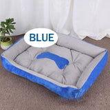 Washable Cotton Kennel Mat Bed - Virtual Blue Store