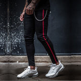 Men Streetwear Destroyed Ripped Jeans - Virtual Blue Store