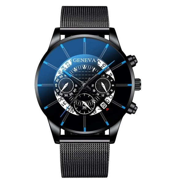Men's Reloj Hombre Stainless Steel Watch - Virtual Blue Store