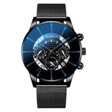 Men's Reloj Hombre Stainless Steel Watch - Virtual Blue Store