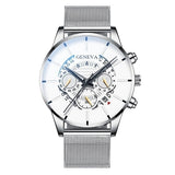 Men's Reloj Hombre Stainless Steel Watch - Virtual Blue Store