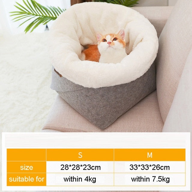 Pet Cat Warming Soft Sleeping Bag - Virtual Blue Store