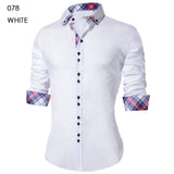 Men's Casual Slim Fit Shirt - Virtual Blue Store