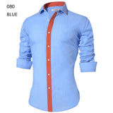 Men's Casual Slim Fit Shirt - Virtual Blue Store