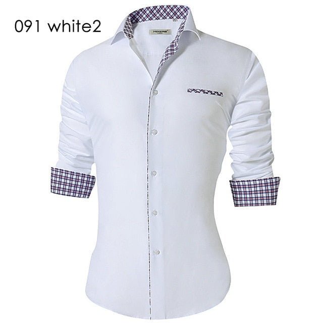 Men's Casual Slim Fit Shirt - Virtual Blue Store