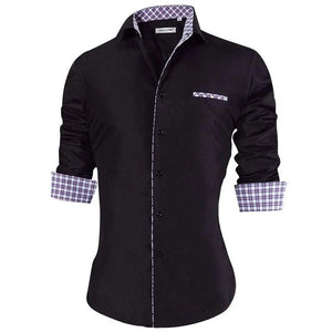 Men's Casual Slim Fit Shirt - Virtual Blue Store