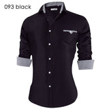 Men's Casual Slim Fit Shirt - Virtual Blue Store