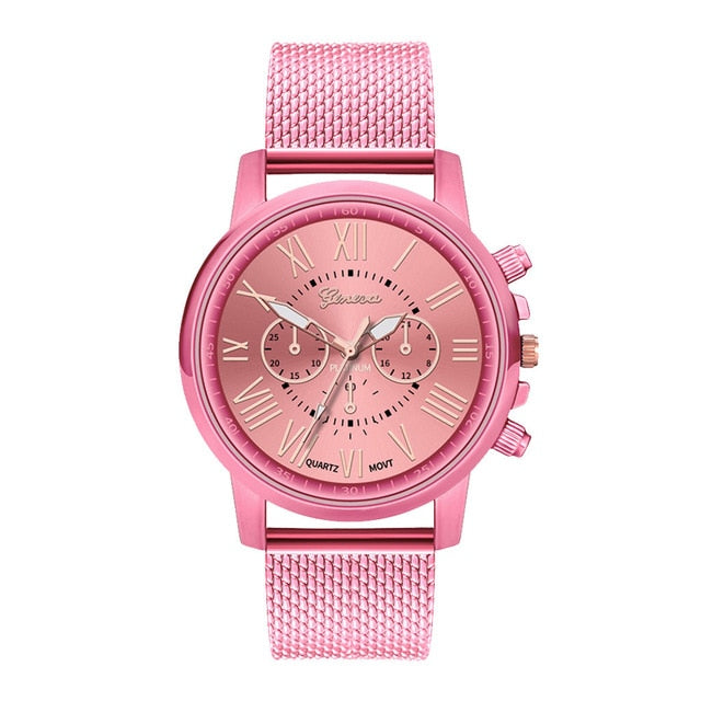 Women's Casual Silicone Strap Watch - Virtual Blue Store