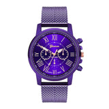 Women's Casual Silicone Strap Watch - Virtual Blue Store