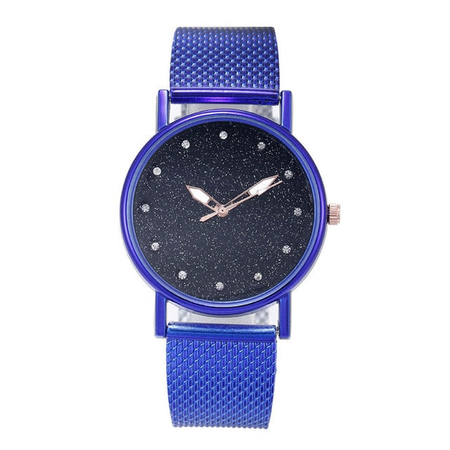 Women's Casual Silicone Strap Watch - Virtual Blue Store