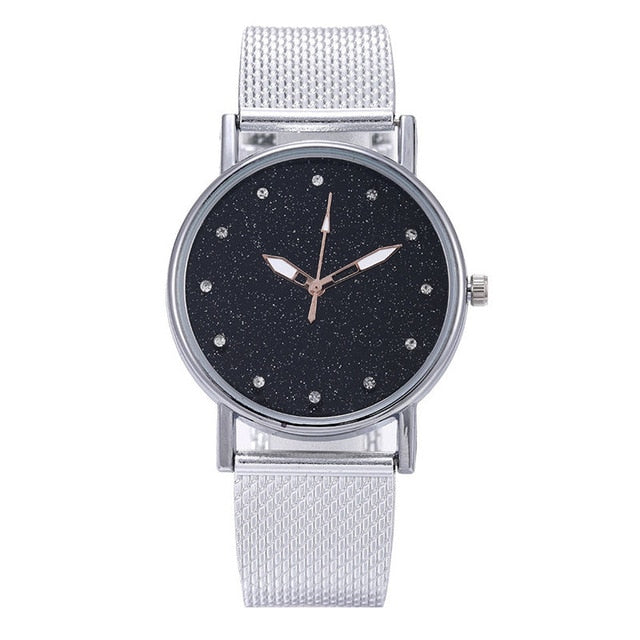 Women's Casual Silicone Strap Watch - Virtual Blue Store