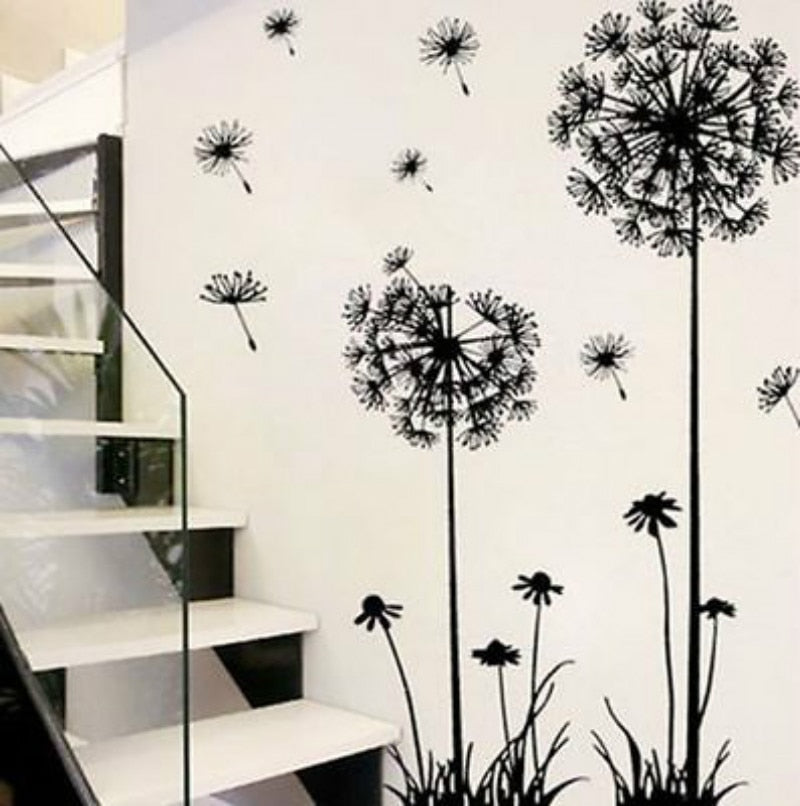 Dandelion Sitting Room Wall Stickers - Virtual Blue Store