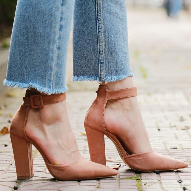 Classic High Heels Women's Sandals - Virtual Blue Store