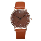 Women's Luxury Leather Band Watch - Virtual Blue Store