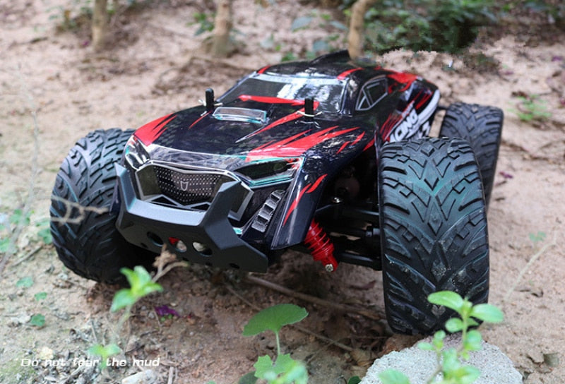 New Durable Racing RC Car 4WD 2.4G 1:10 Full-ratio Four-wheel 30-35KM Remote Control Car High-speed RC Drift Car Buggy Truck - Virtual Blue Store