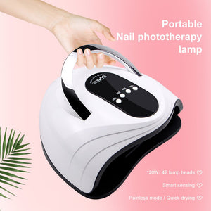 SUNS9 120W UV Lamp LED Nail Lamp Nail Dryer Sun Light Timer 10/30/60s For Gel Nail Lamp Drying Lamp Nail Art Tools - Virtual Blue Store